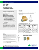 Technical data, 78-201VUS4-KD