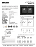 Technical data, QT-810-WH