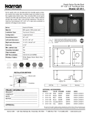 Technical data, QT-811-BL