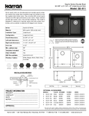 Technical data, QU-811-CN