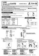 User manual 1, S-ATD-20