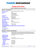 Safety data, 33361