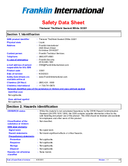 Safety data, 33301