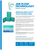 Technical data, 01652020