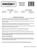 User manual 2, TBR-LOC-1250-06