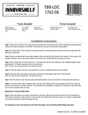 User manual 1, TBR-LOC-1762-08