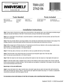 User manual 2, TBR-LOC-2762-06