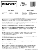 User manual 1, T-LOC-1510-10DS