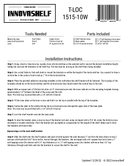 User manual 1, T-LOC-1515-10