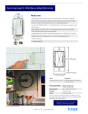 Technical data, L-WLD-010V-W-120-277V-1