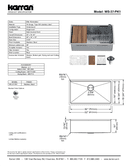 Technical data, WS-37-PK1