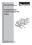 User manual 1, XPK02Z