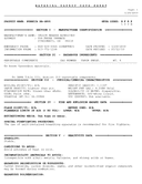 Safety data, F-2600-05