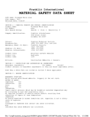 Safety data, 5027