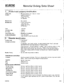 Safety data, 36021100