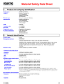 Safety data, 220011