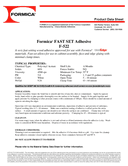 Technical data, F-522-01