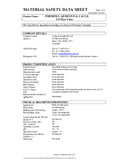 Safety data, CA-FF-5004-5
