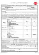 Safety data, 0675120533961   10