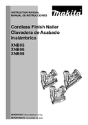 Makita XNB08 Instruction Manual