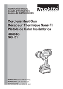 Makita GGH01 Instruction Manual