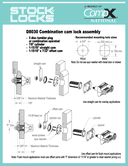CompX D8030 Assembly Drawing