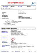 Material Safety Data Sheet