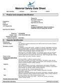 Technical data sheet 1