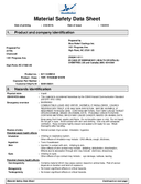 Safety data, 5932120