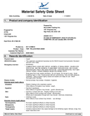 Safety data, 5932121