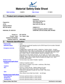 Safety data, 5932908
