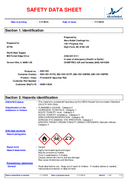 Technical data sheet 1