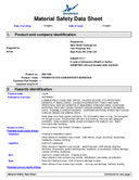 Technical data sheet 1