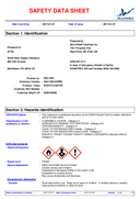 Technical data sheet 1