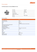 Technical data sheet 1