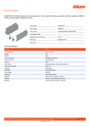 Technical data sheet 1