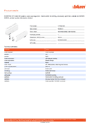 Technical data, 06295212