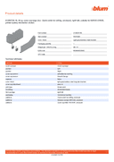 Technical data, 05474260