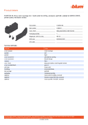 Technical data sheet 1
