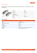 Technical data, 01755700