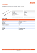 Technical data sheet 1