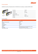 Technical data sheet 1