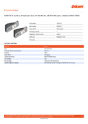 Technical data, 03220181