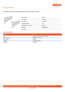 Technical data sheet 1