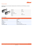 Technical data sheet 1