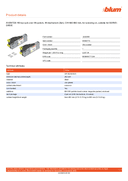 Technical data, 04544774