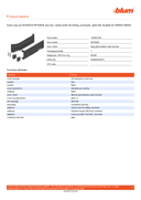 Technical data, 08778099