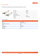 Technical data sheet 1