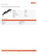 Technical data sheet 1