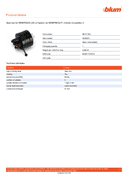 Technical data, 02502001